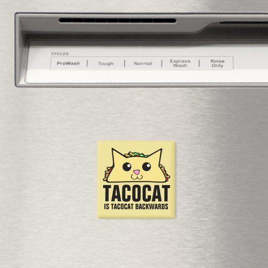 Tacocat Backwards Magneet (Insitu (Vaatwasser))