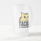 Tacocat Backwards Matglas Bierpul (Voorkant rechts)