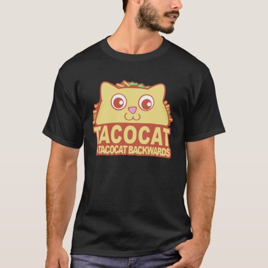 Tacocat Backwards T-shirt (Voorkant)