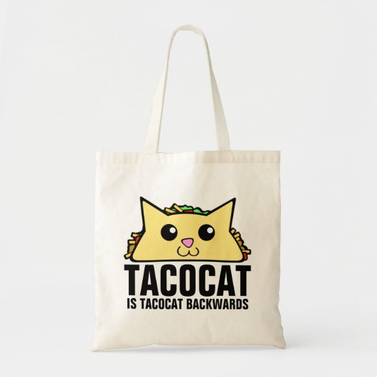 Tacocat Backwards Tote Bag (Voorkant)