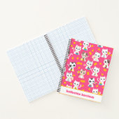 Tacocat Burrito en Taco Cats Personalized Notitieboek (Binnen)