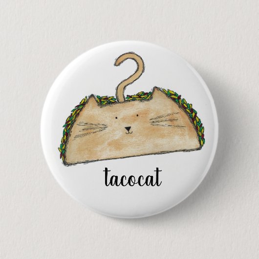 Tacocat-Button Ronde Button 5,7 Cm (Voorkant)