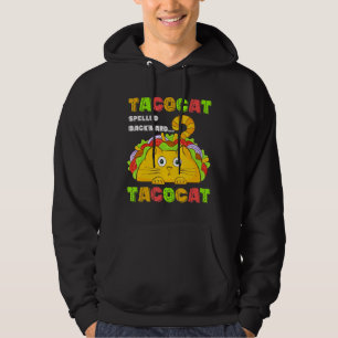 Tacocat Costume Cat Taco Kat tacos voor vrouwen Hoodie