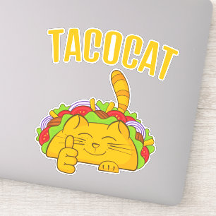 Tacocat Cute Cat Tacos Sticker