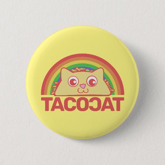 Tacocat Deluxe Ronde Button 5,7 Cm (Voorkant)