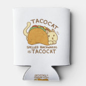 TACOCAT-DIEREN IN TACO-CARTOON BLIKJESKOELER (Achterkant)