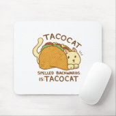 TACOCAT-DIEREN IN TACO-CARTOON MUISMAT (Met muis)