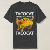 Tacocat Funny Cat Taco Lover Kat Tacos T-shirt (Design voorkant)
