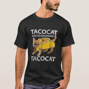 Tacocat Funny Cat Taco Lover T-shirt Kat Tacos