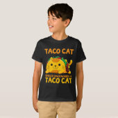 Tacocat gespeld achterwaarts Shirt Taco Cat Cinco  (Voorkant volledig)