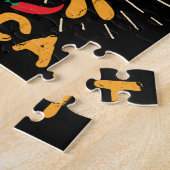 Tacocat Graphic Cinco de Mayo Cat Taco Legpuzzel (Zijkant)