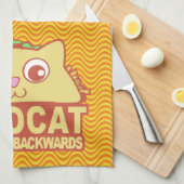 Tacocat II Epica Kitchen Towel Theedoek (Quarter Fold)