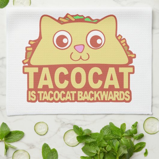 Tacocat II Kitchen Towel Theedoek (Gevouwen)