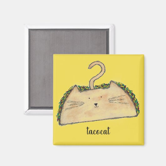 Tacocat Magnet (Voorkant / Achterkant)