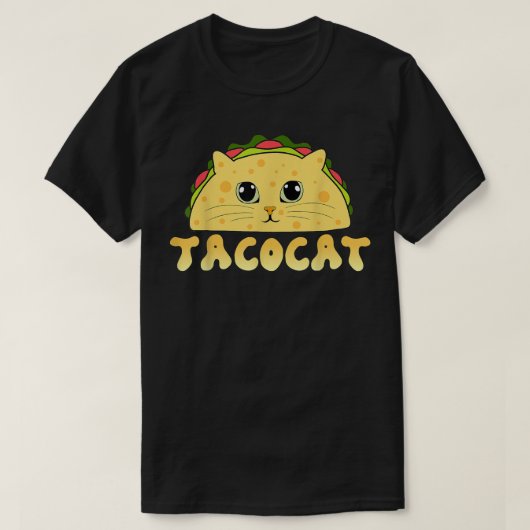 Tacocat Meican Food Cat Face Cinco de Mayo Kitten T-shirt (Design voorkant)