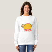 Tacocat Palindrome Taco Cat Humor Nieuwigheid Trui (Voorkant volledig)
