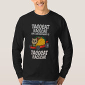 Tacocat Racecar Spelled Backwards Funny Mexican Ca T-shirt (Voorkant)