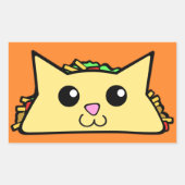 Tacocat Rechthoekige Sticker (Voorkant)