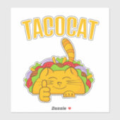 Tacocat Schattige Kat Tacos Sticker (Vel)