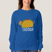 Tacocat Shirt, Grappig Palindroom Cat Taco Graphic Trui (Voorkant)