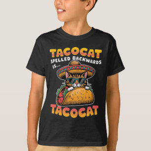 Tacocat Spelde Ckwards Shirt Taco Cat Cinco de Ma