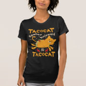 Tacocat Spelling Backwards Cinco de Mayo Cat Taco T-shirt (Voorkant)