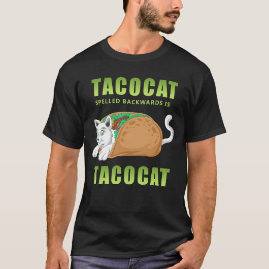 tacocat taco kat t-shirt (Voorkant)