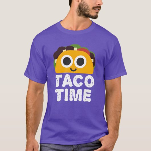 Tacoime Meicanacos Eet Quotes T-shirt (Voorkant)
