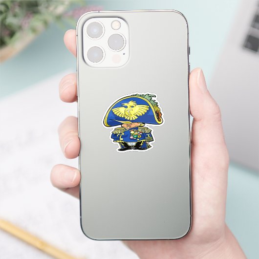 Tacoleon Tinyhands custom cut Sticker (Telefoon)