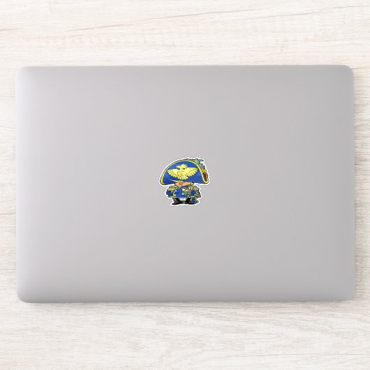 Tacoleon Tinyhands custom cut Sticker (Computer)