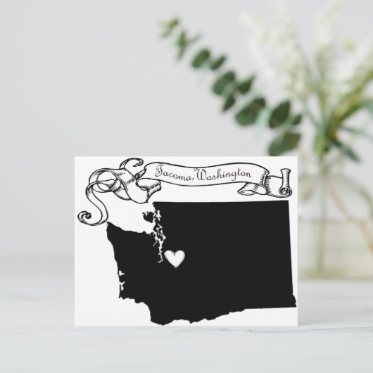 Tacoma Briefkaart (Staand voorkant)