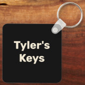 Tacoma die sinds 1995 andere vrachtwagens jaloers  sleutelhanger (Achterkant)