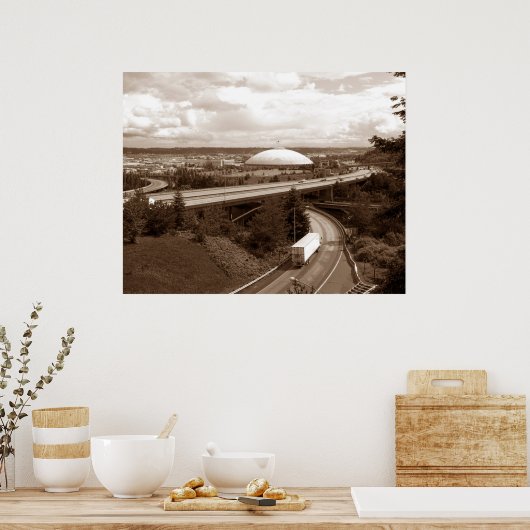 Tacoma-foto Poster (Keuken)