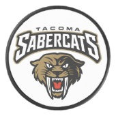 Tacoma Sabercats Modern Puck (Voorkant)