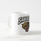 Tacoma Sabercats Moderne Mok (Voorkant links)