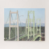 Tacoma versmalt bruggen landschap legpuzzel (Horizontaal)