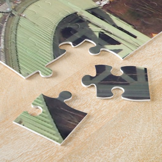 Tacoma versmalt bruggen landschap legpuzzel (Zijkant)