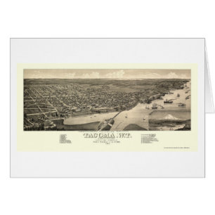 Tacoma, WA Panorama - 1884