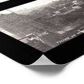 Tacoma, WA Skyline Foto 1919 Poster (Hoek)