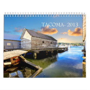 Tacoma, WA. Stadskalender 2013. Kalender