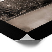 Tacoma WA Streets Foto 1908 Poster (Hoek)