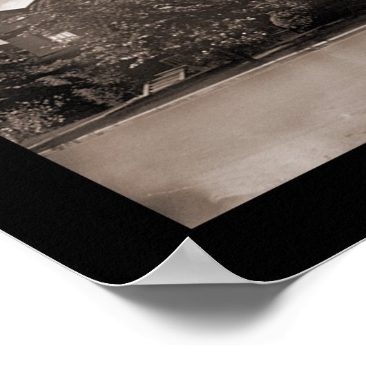 Tacoma WA Streets Foto 1908 Poster (Hoek)