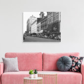 Tacoma, WA Uitzicht Broadway zien North Canvas Afdruk (Insitu (Woonkamer))