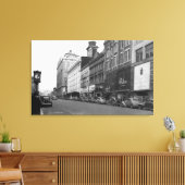 Tacoma, WA Uitzicht Broadway zien North Canvas Afdruk (Insitu (Woonkamer))