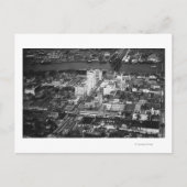 Tacoma, WA Uitzicht Business District van Air Briefkaart (Voorkant)