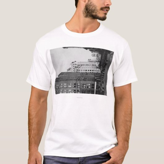 Tacoma, WA - Uitzicht van de binnenste hoofdstrate T-shirt (Voorkant)