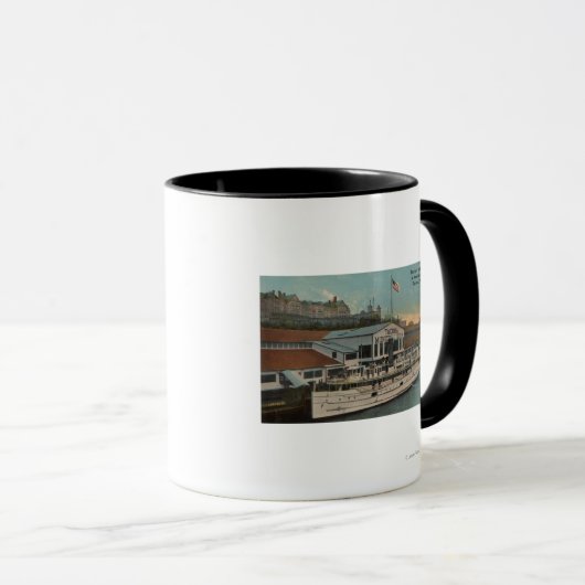 Tacoma, WA - Uitzicht van de gemeente Mok (Voorkant rechts)