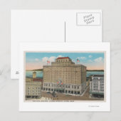 Tacoma, WA - Uitzicht van Hotel Winthrop Briefkaart (Voorkant / Achterkant)