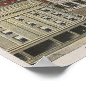 Tacoma, WA - Uitzicht van Hotel Winthrop Poster (Hoek)