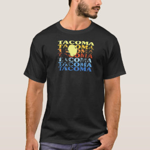 Tacoma Washington Beach WA Beach Bum Tacoman Holid T-shirt